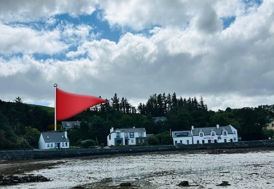 Seafront Cottage Amazing Seaview 3 Double Bedrooms House in County Mayo