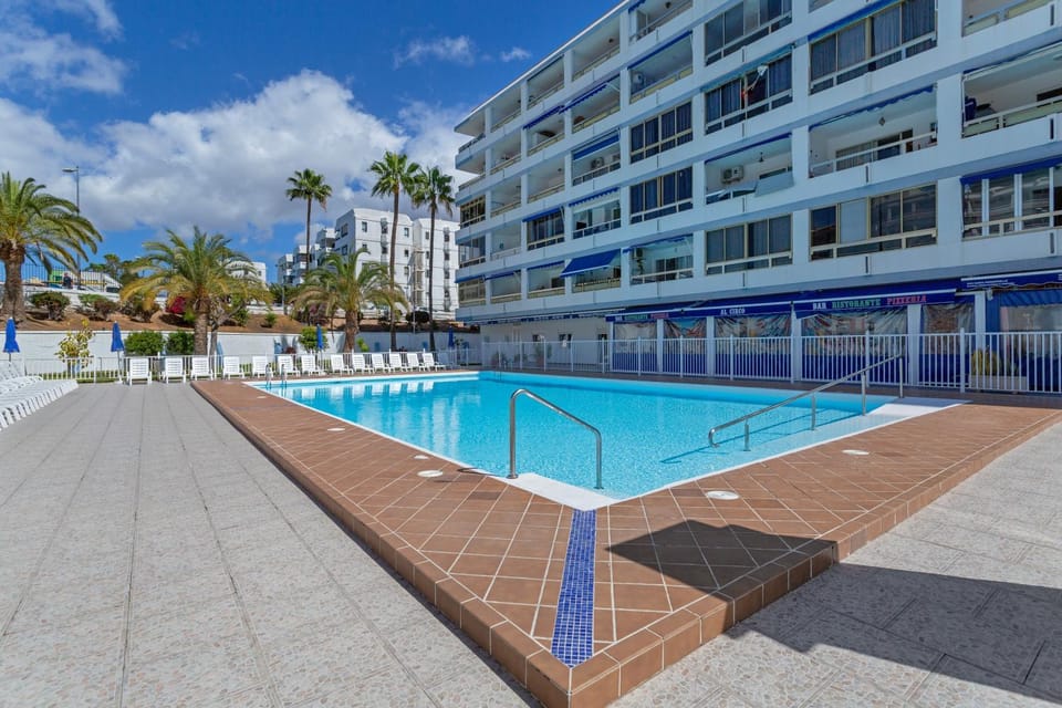 Property building, Living room, Swimming pool
