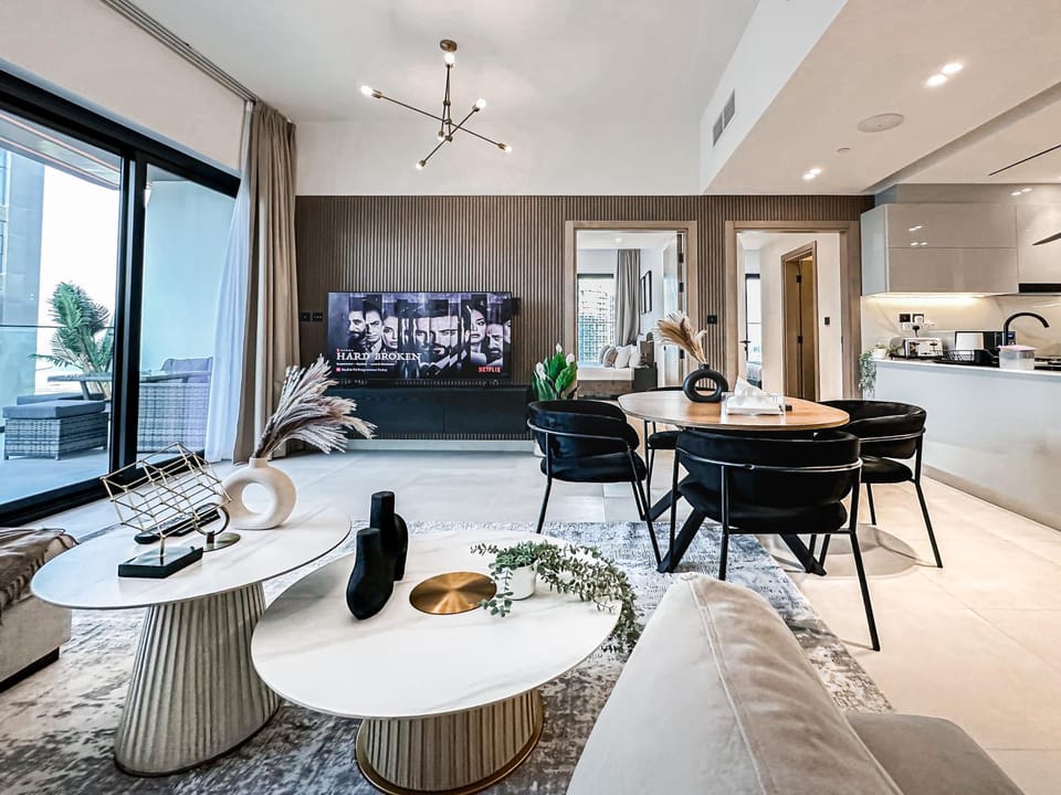 Skyline Oasis - Business Bay with Burj Khalifa Vie Apartment in Dubai