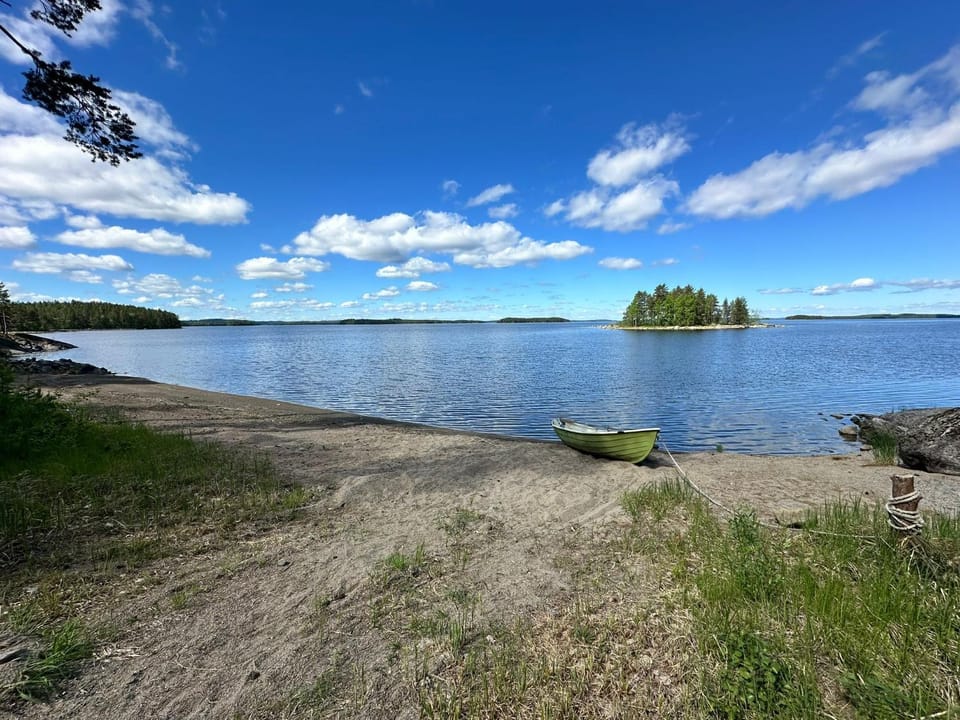 Beach, Lake view
