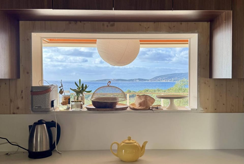 Villa d'architecte à Abbartello, vue mer et accès plage Villa in Corsica