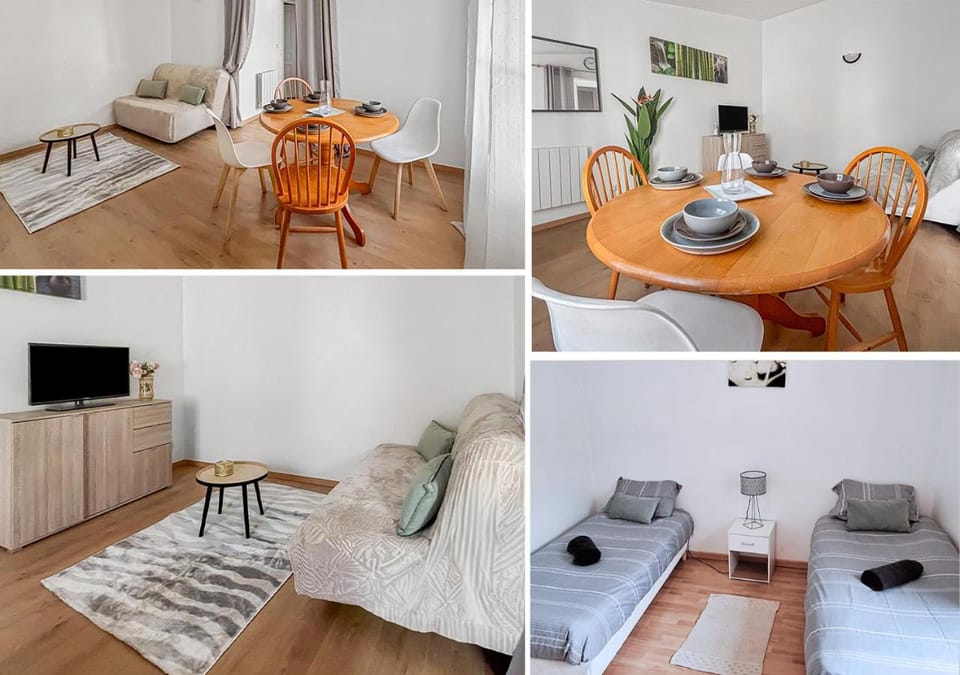 Kitchen or kitchenette, Living room, Seating area, Dining area, Bedroom