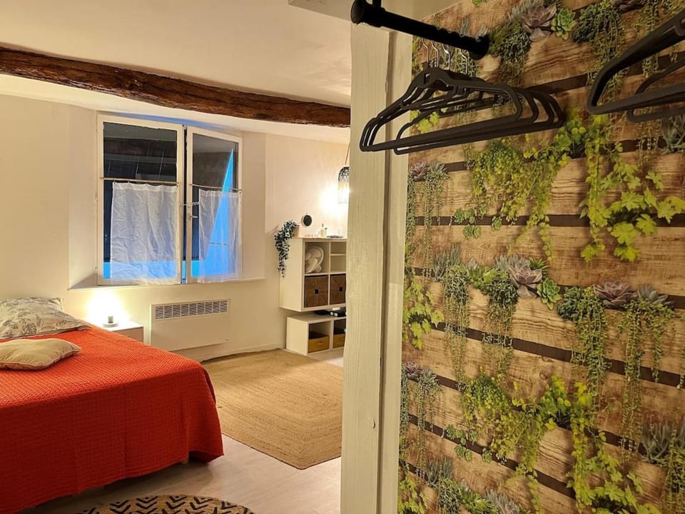 Studio Cosy Rue piètonne calme Centre-ville Uzès Climatisé Apartment in Uzes