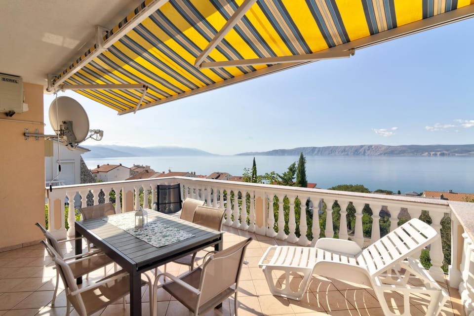 View (from property/room), Balcony/Terrace, Sea view