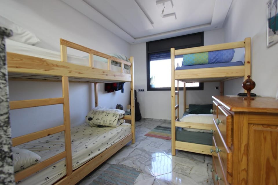 Photo of the whole room, Bedroom, bunk bed
