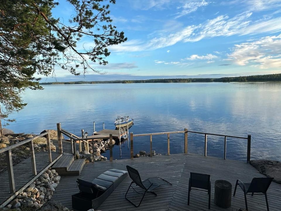 Hillside Korpula Villa in Finland