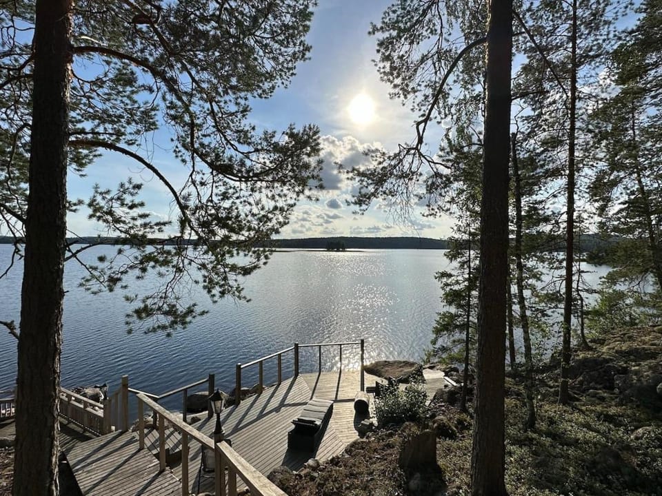 Hillside Korpula Villa in Finland