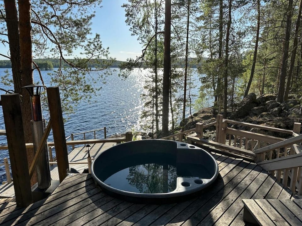 Hillside Korpula Villa in Finland