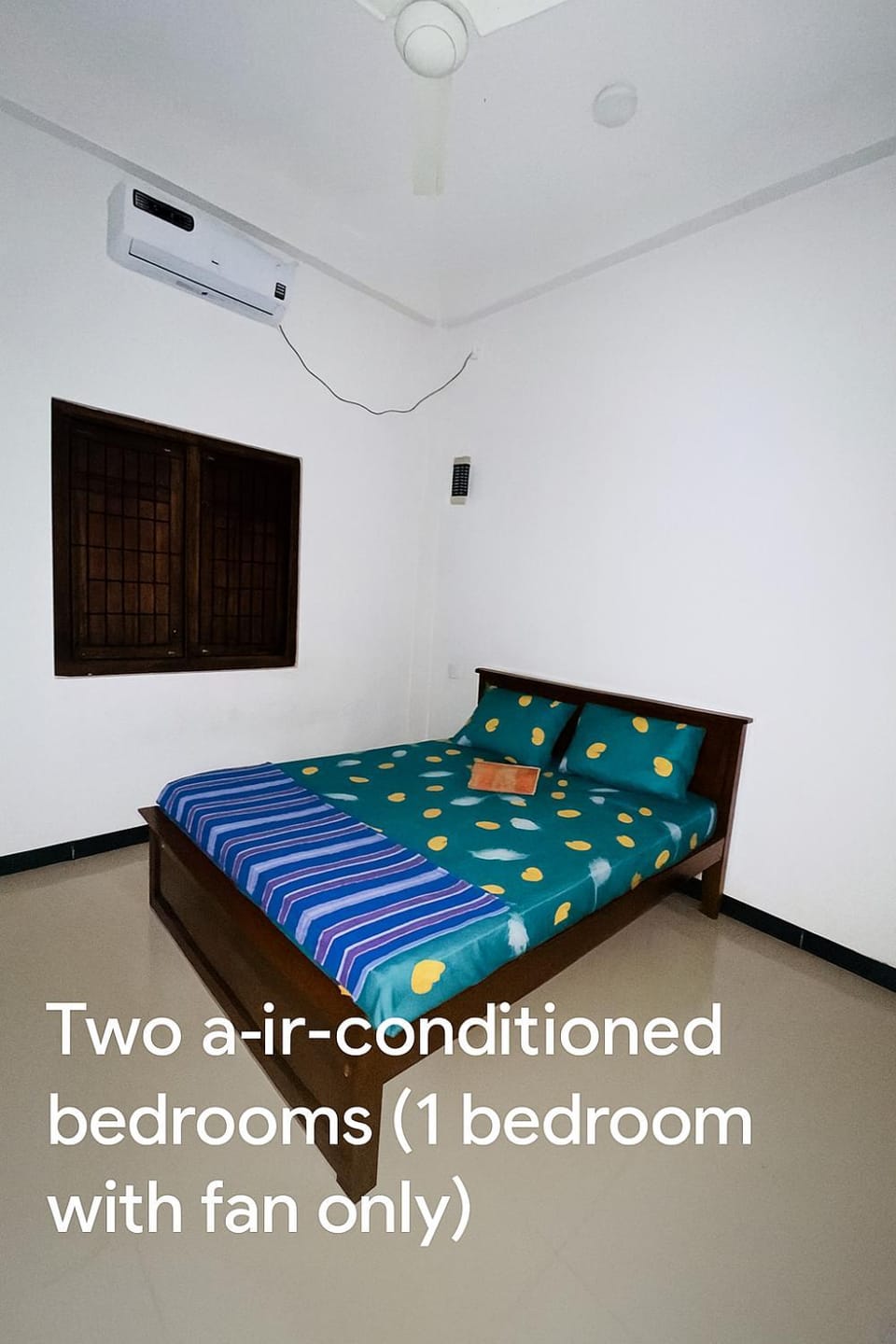 Bed, Bedroom, air conditioner