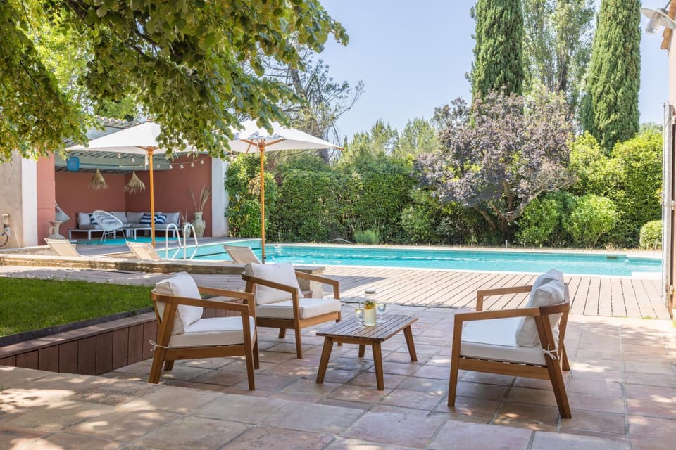 Patio, Pool view, Swimming pool