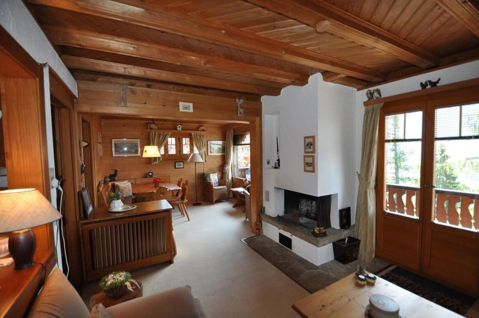 Chalet Tendre est la Nuit à Gryon - 6 personnes, belle vue, tout confort Chalet in Ollon