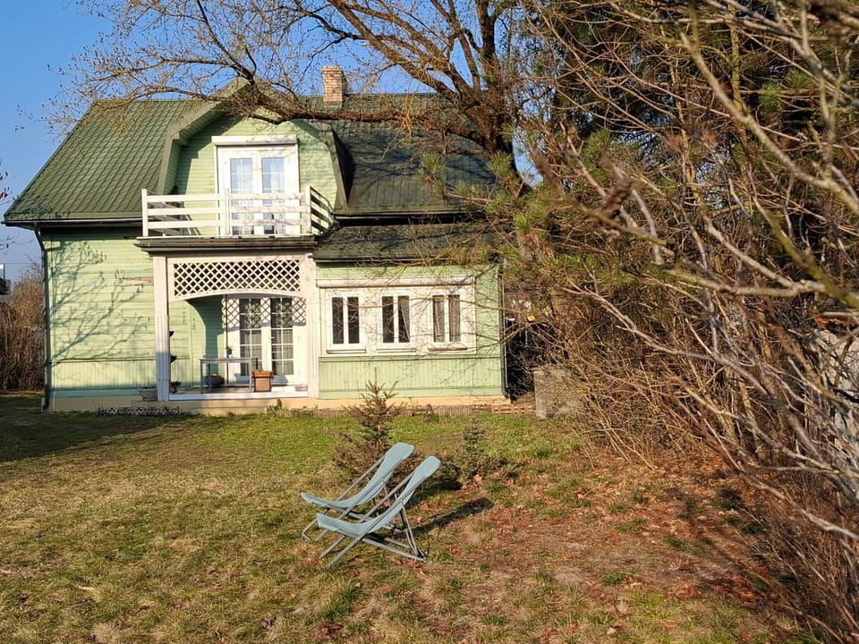 Property building, Spring, Garden view