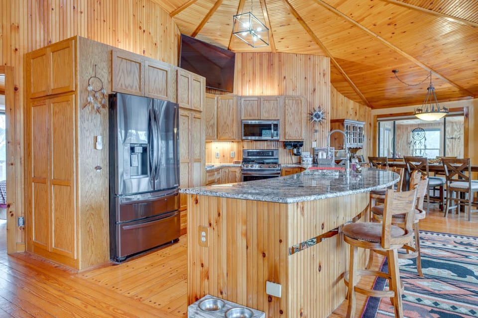 Dock & Beach Access: Scenic Lake Ossipee Cabin! Cabin in Freedom