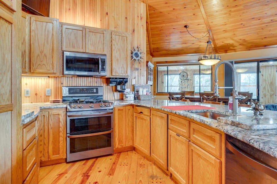 Dock & Beach Access: Scenic Lake Ossipee Cabin! Cabin in Freedom