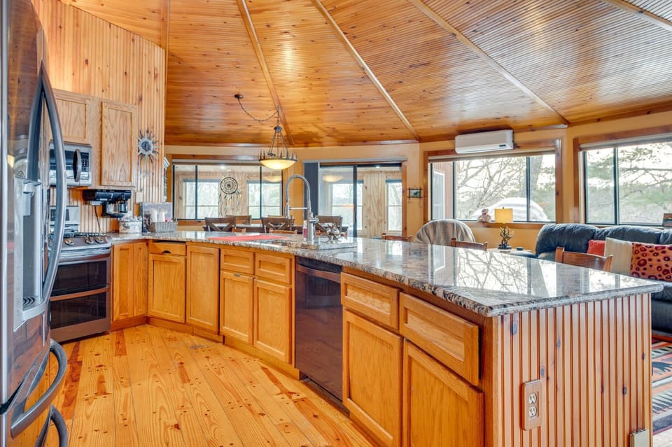 Dock & Beach Access: Scenic Lake Ossipee Cabin! Cabin in Freedom