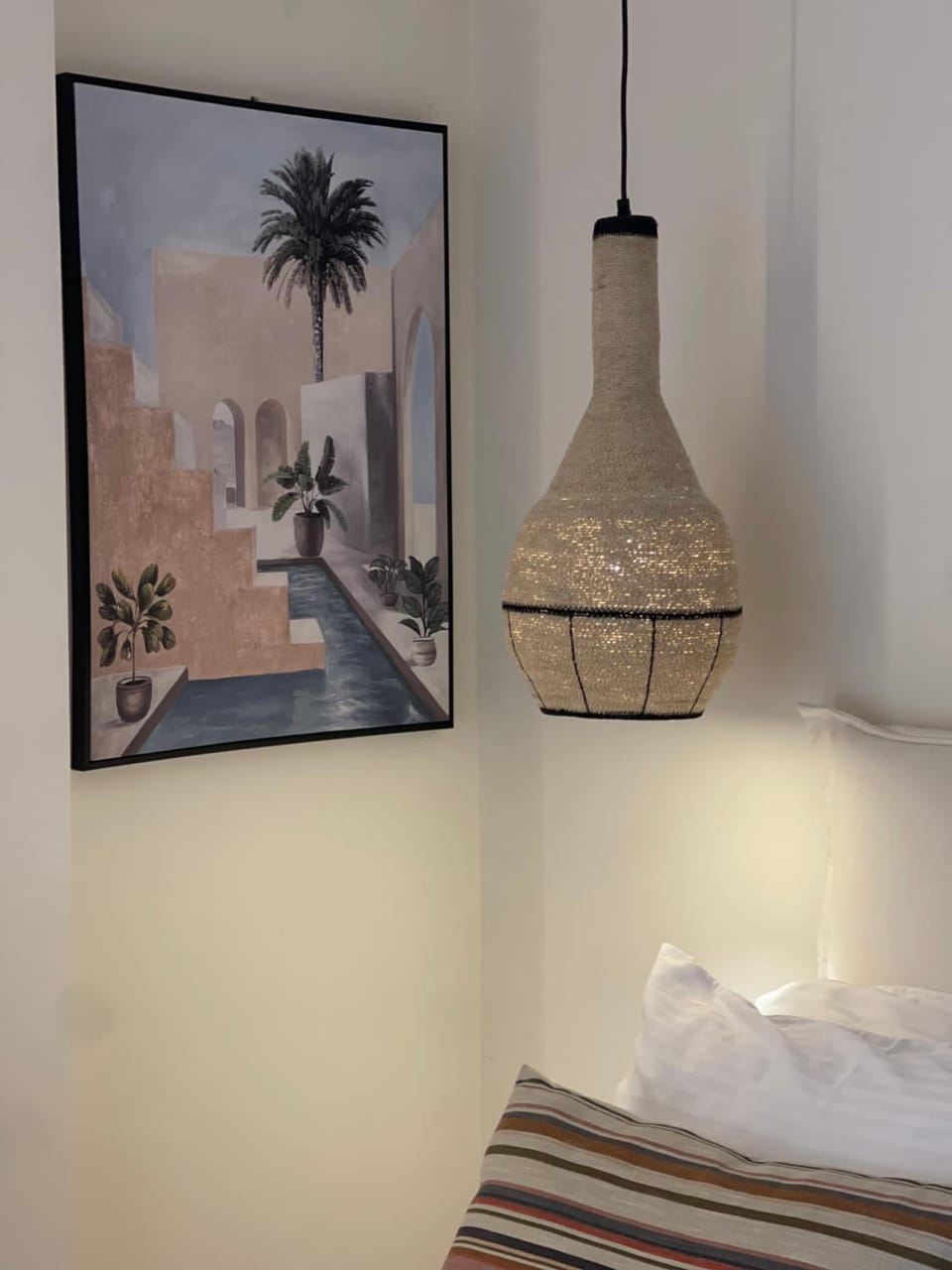 Bed, Decorative detail, Bedroom