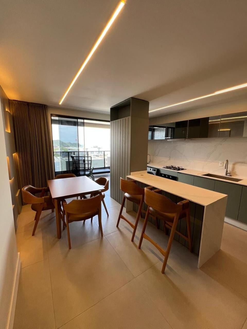 Apartamento 100m da Praia Brava - Itajaí Apartment in State of Santa Catarina
