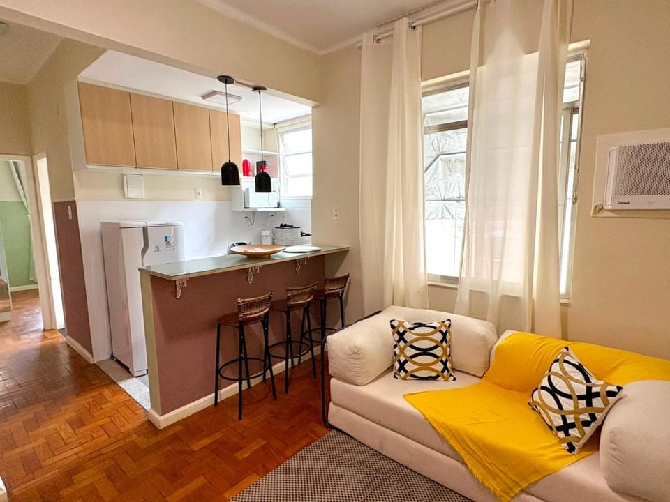 Living room, kitchen