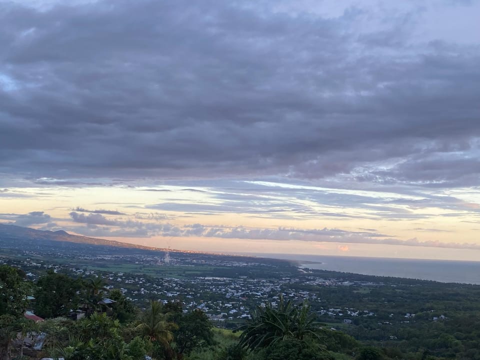 Mountain view, Sea view, Sunset