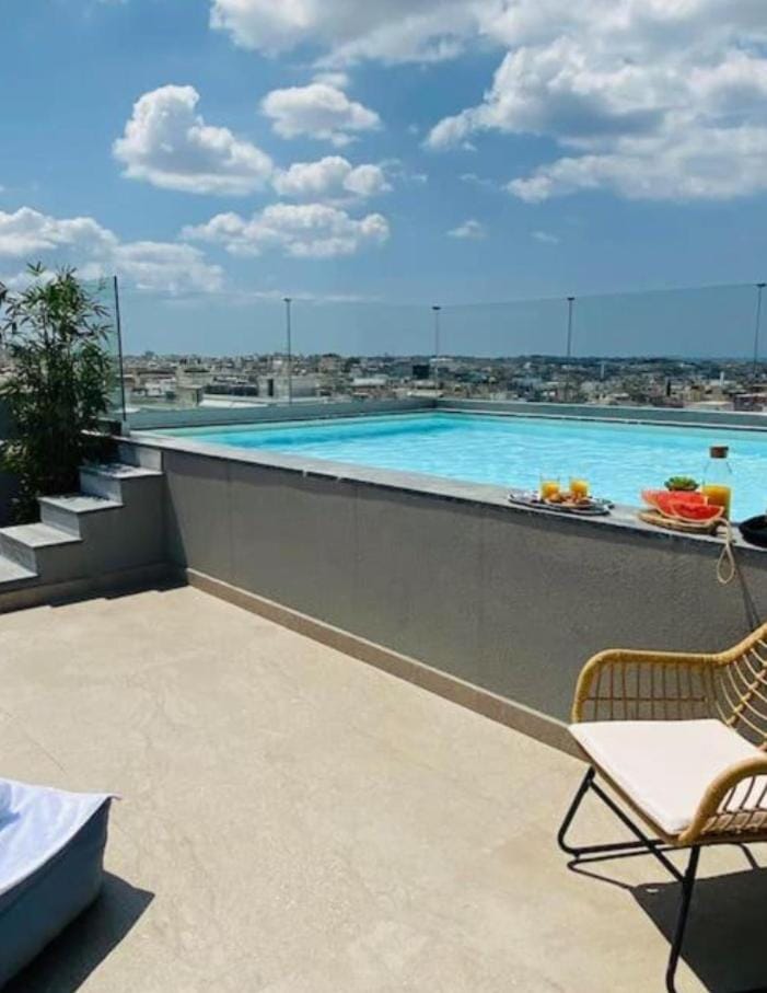 View (from property/room), Pool view, Swimming pool