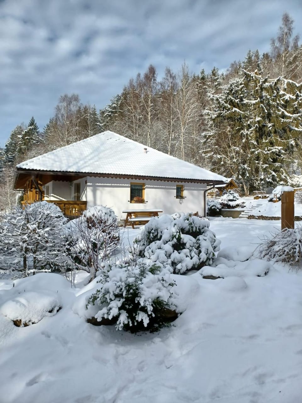 Property building, Winter
