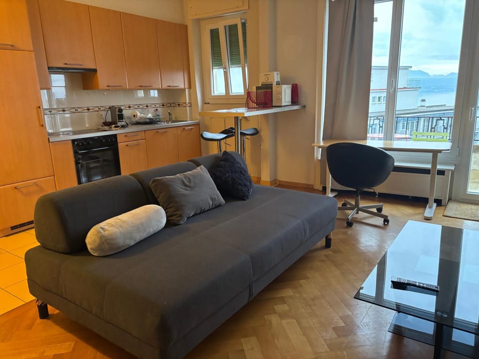 Between The Lausanne train station and Saint Francois Apartment in Lausanne