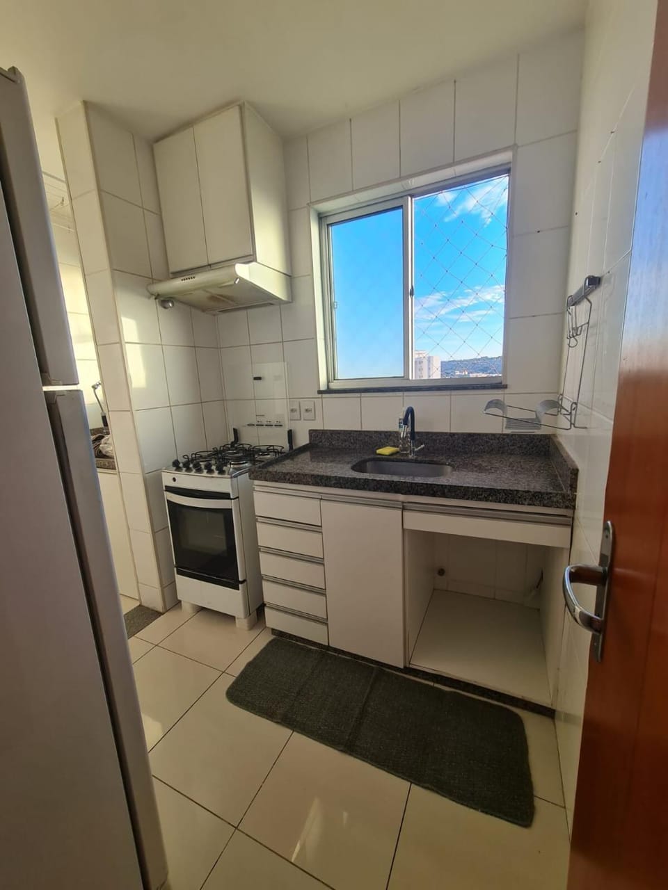 Communal kitchen, stove