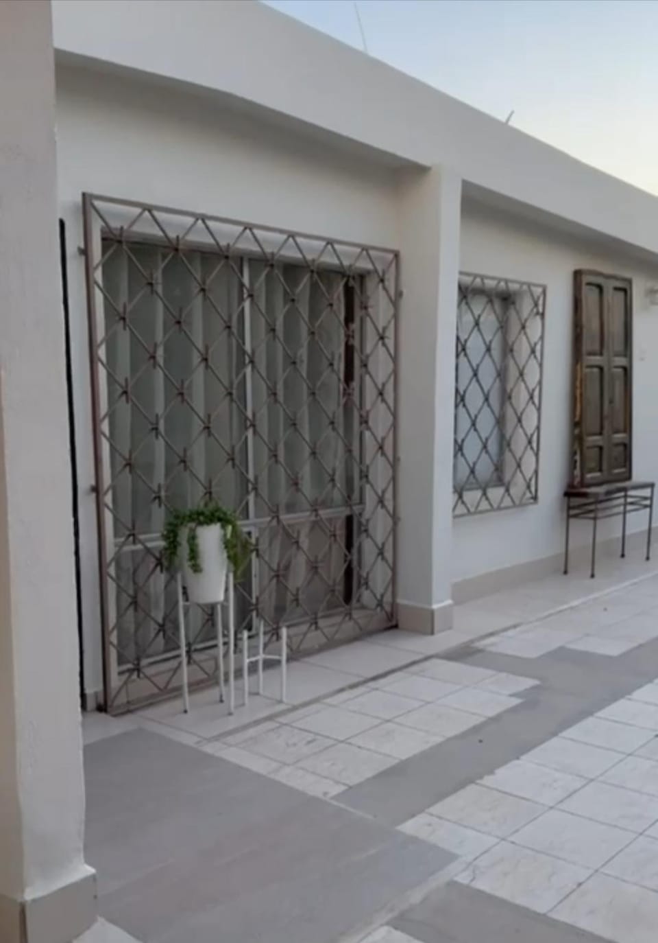Property building, Patio