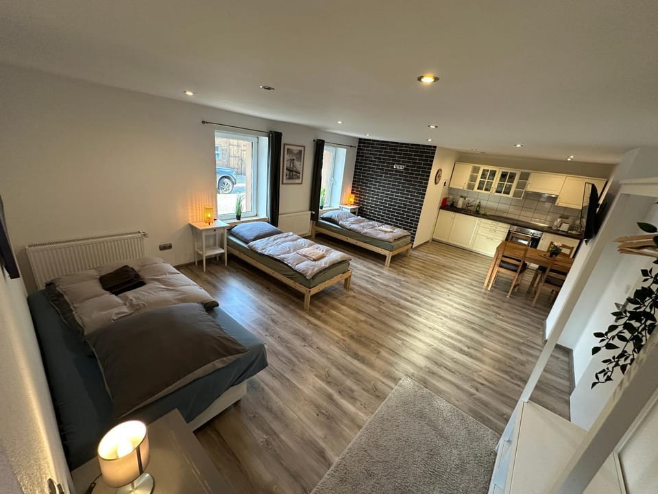 Living room, Bedroom