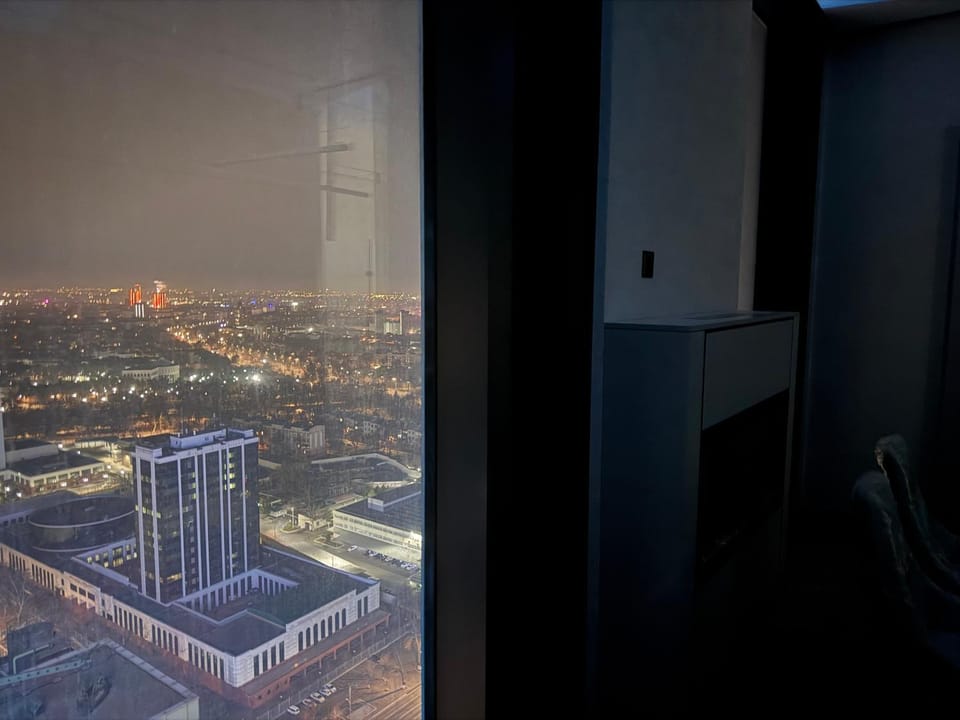 Night, Bird's eye view, City view