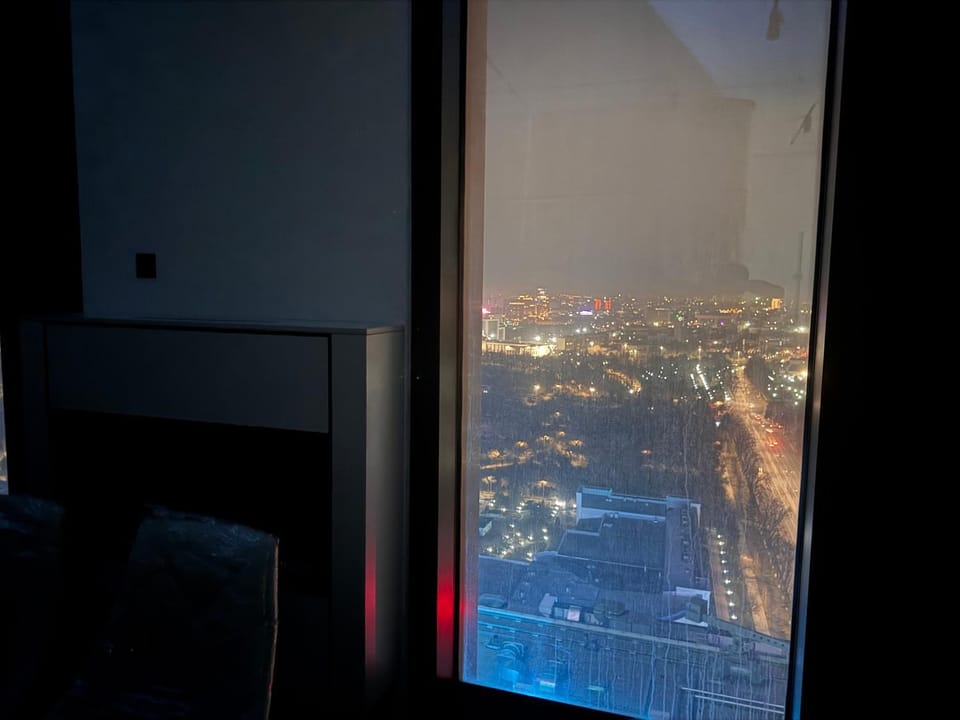 Night, Bird's eye view, City view
