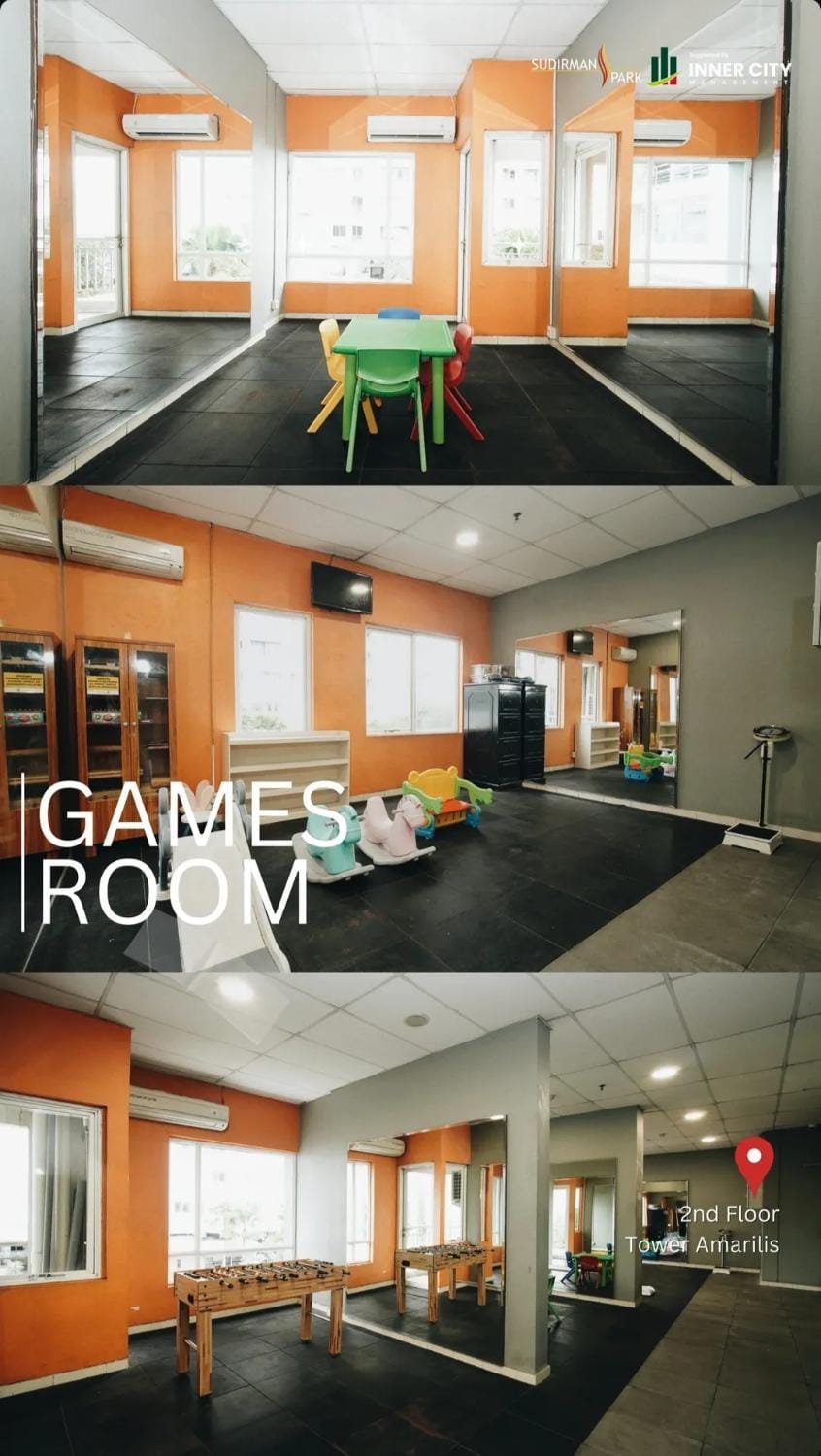 2BR Cozy City View CBD Sudirman Park Apartment, Positano House Design Apartment in South Jakarta City