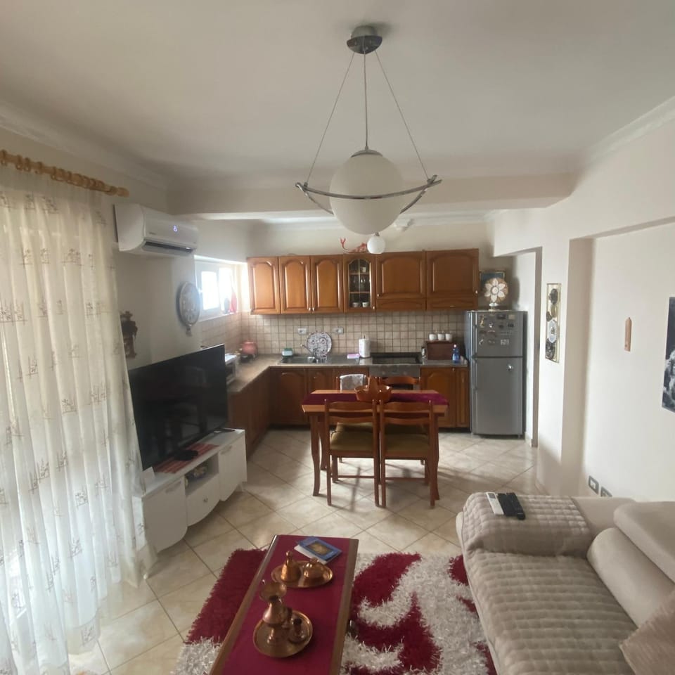 At Teo's Apartment in Tirana County, Albania