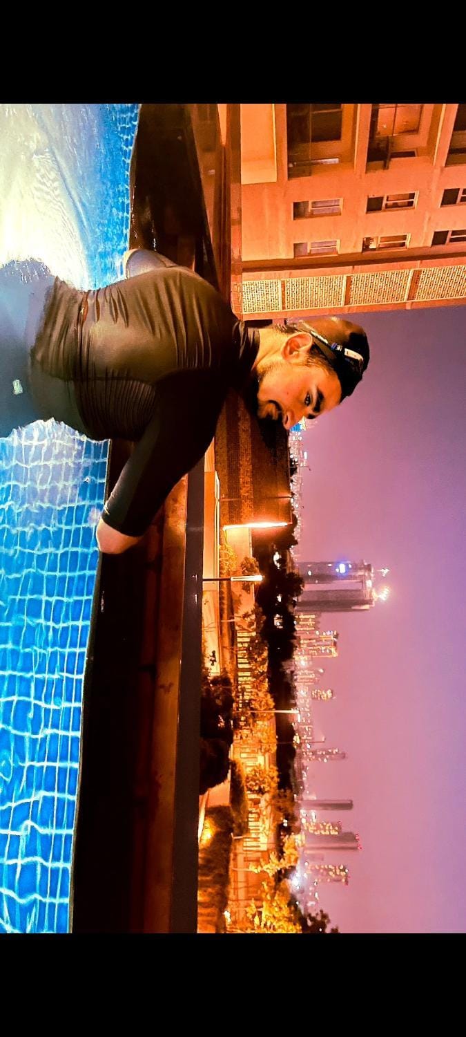 Night, View (from property/room), Evening entertainment, City view, Pool view, Swimming pool