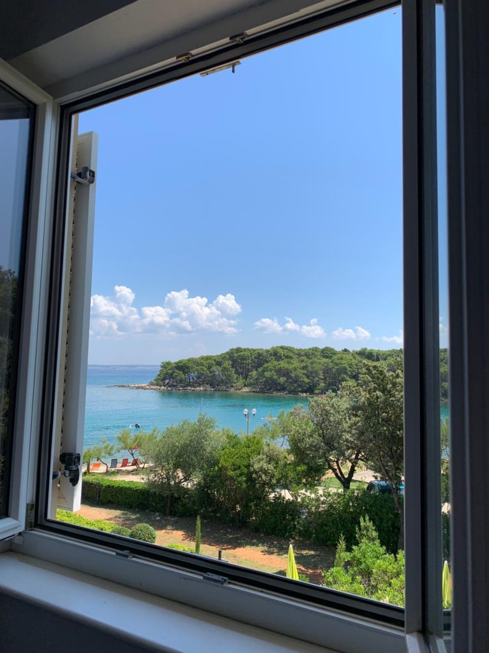 Bedroom, Garden view, Sea view