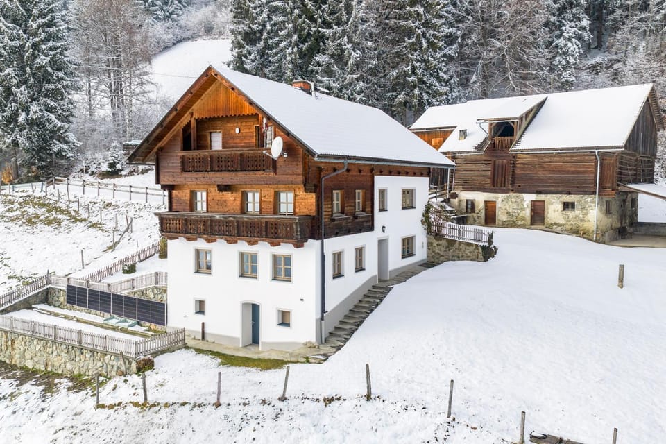 Property building, Day, Natural landscape, Winter