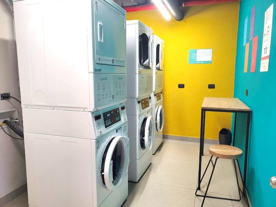 dishwasher, washing machine, dryer