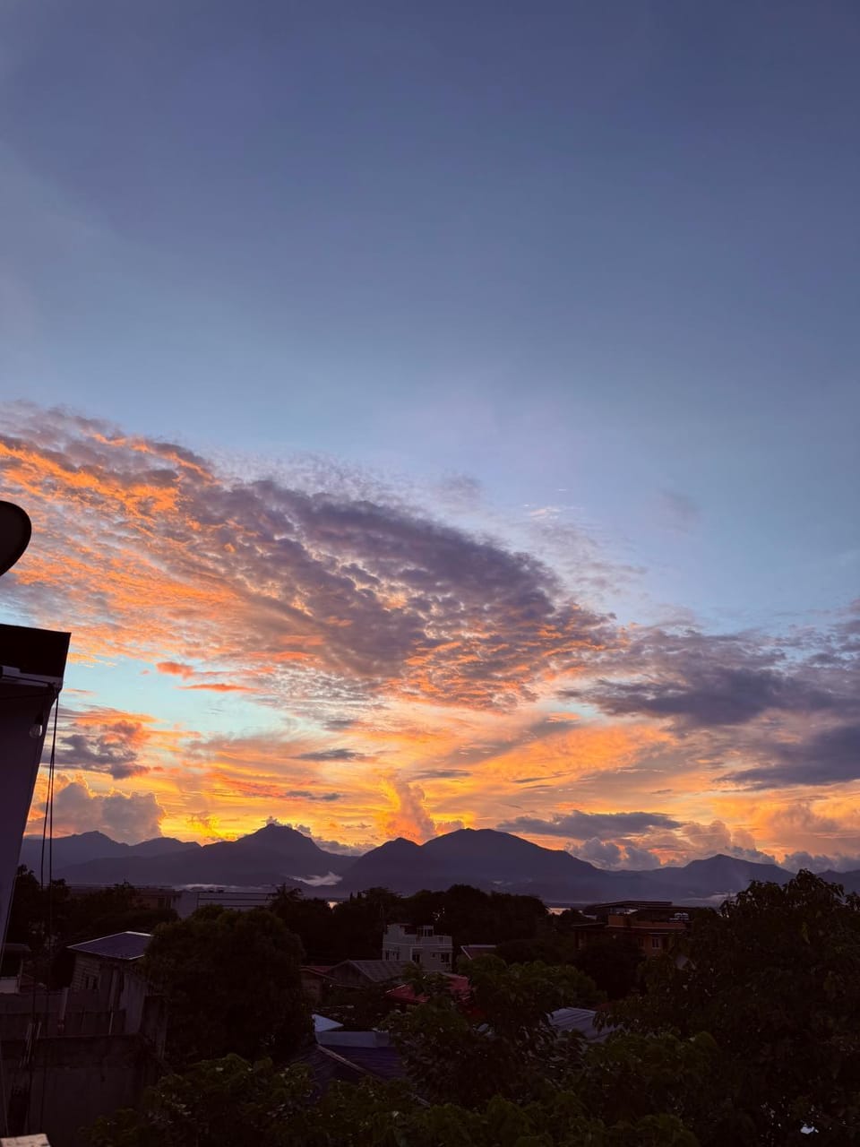 Natural landscape, Mountain view, Sunrise, Sunset
