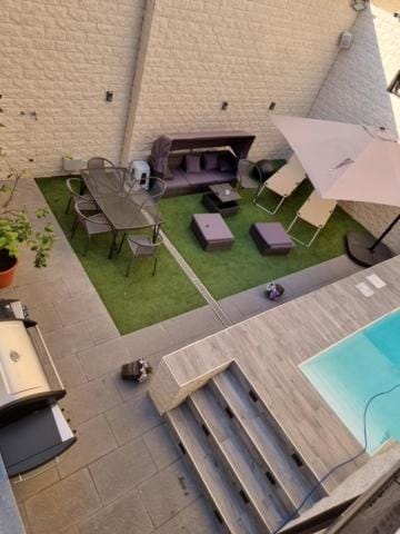 Garden, Balcony/Terrace, Garden view, Pool view, Swimming pool, sunbed