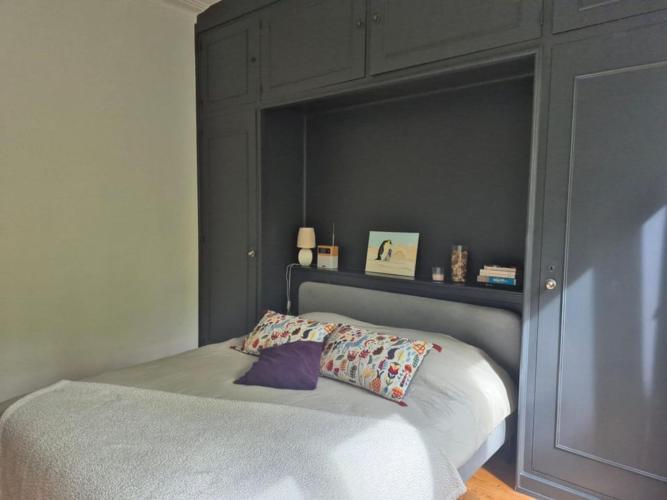 Bed, Bedroom, wardrobe