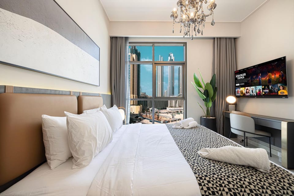2BR Dubai Gem steps from Dubai Mall & Burj Apartment in Dubai