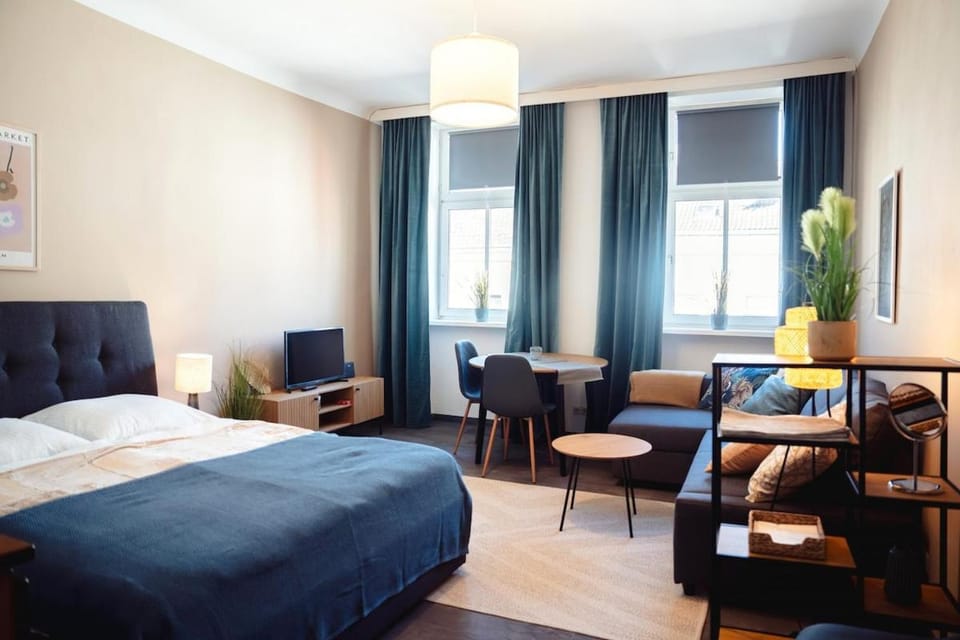 Living room, Bedroom