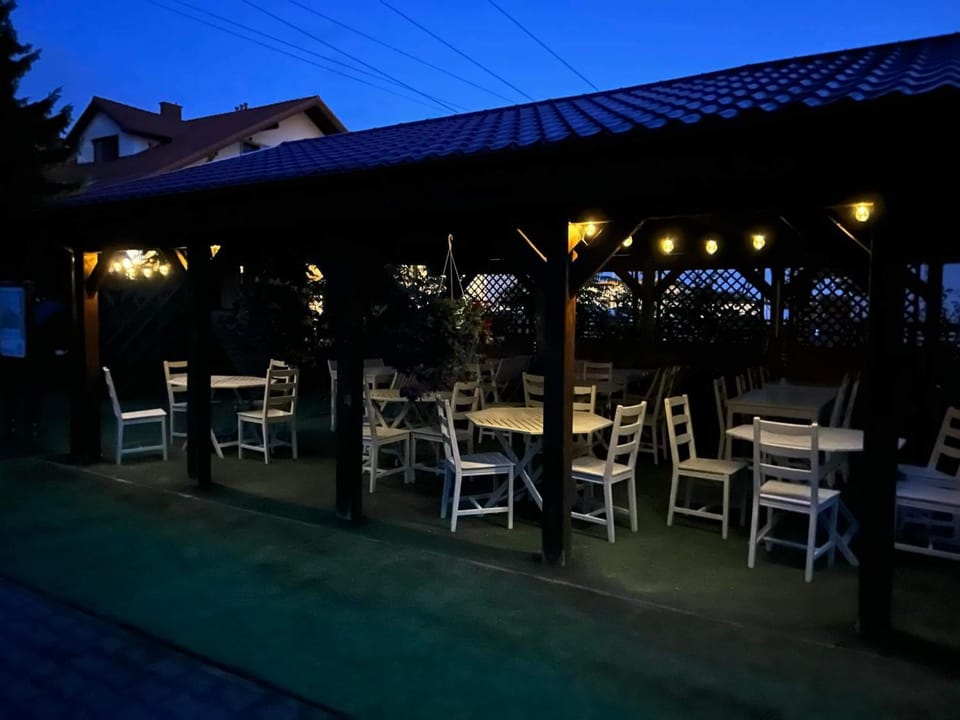 Patio, Night, Garden