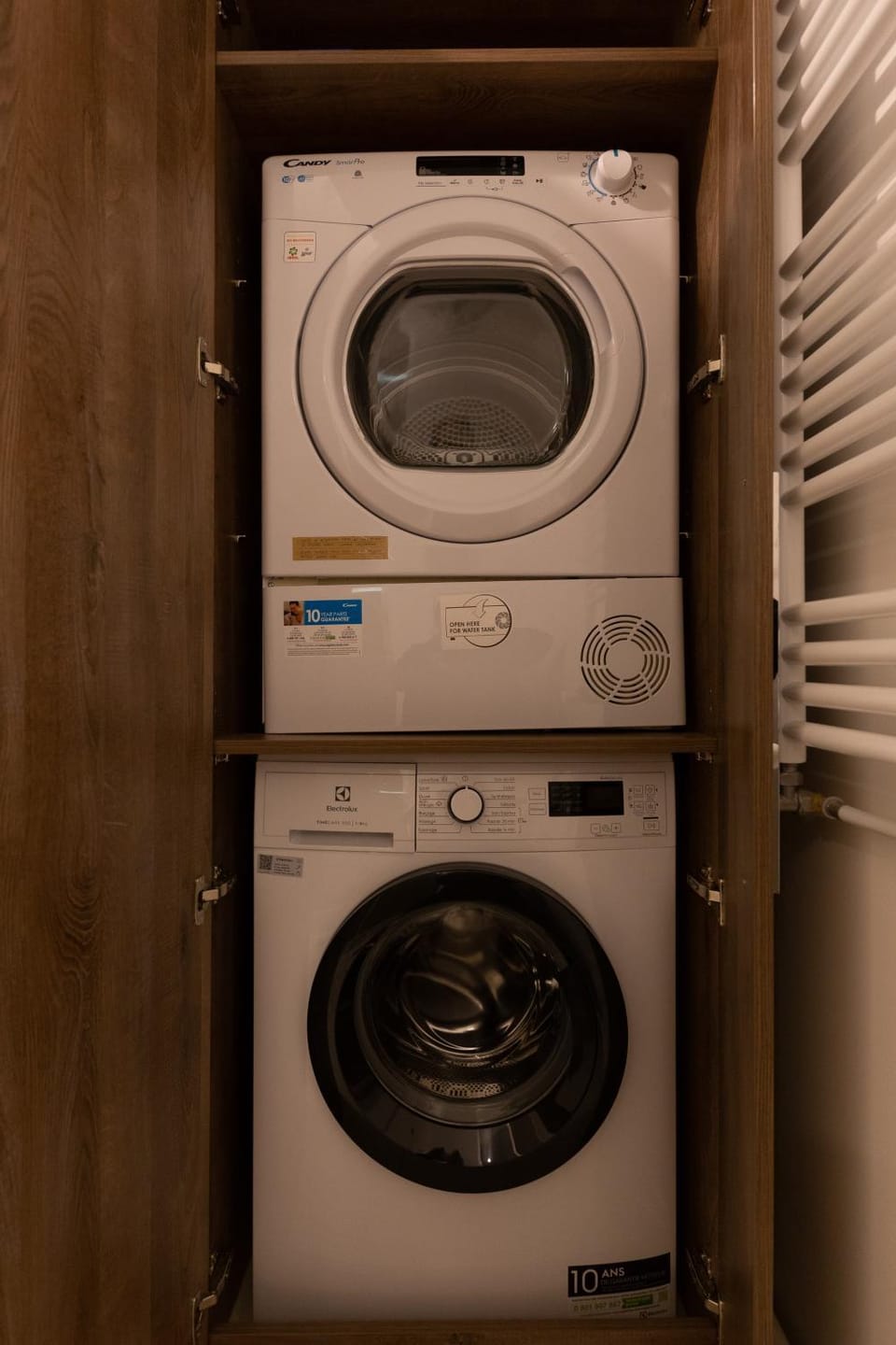 washing machine, dryer