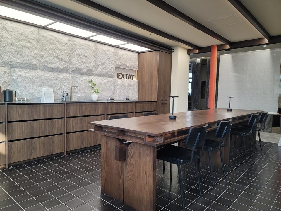 Kitchen or kitchenette, Dining area, Communal kitchen