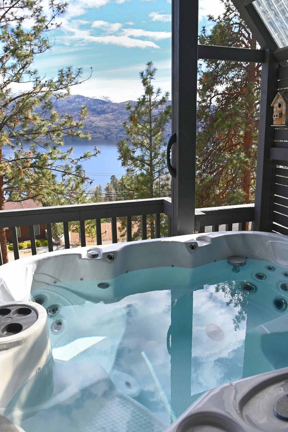 Hot Tub, View (from property/room), Lake view