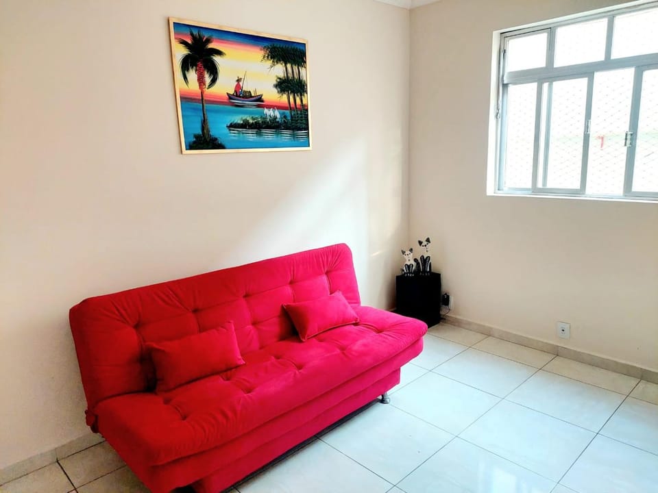 Apê Maravilhoso no Boqueirão, em Santos, com 2 Quartos e uma Suíte, próximo à Praia e aos Cruzeiros Apartment in Santos