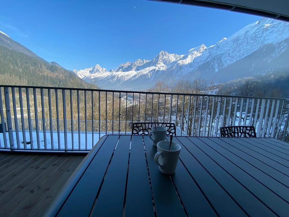 Appartement moderne aux Houches, proche des pistes - FR-1-343-263 Apartment in Les Houches