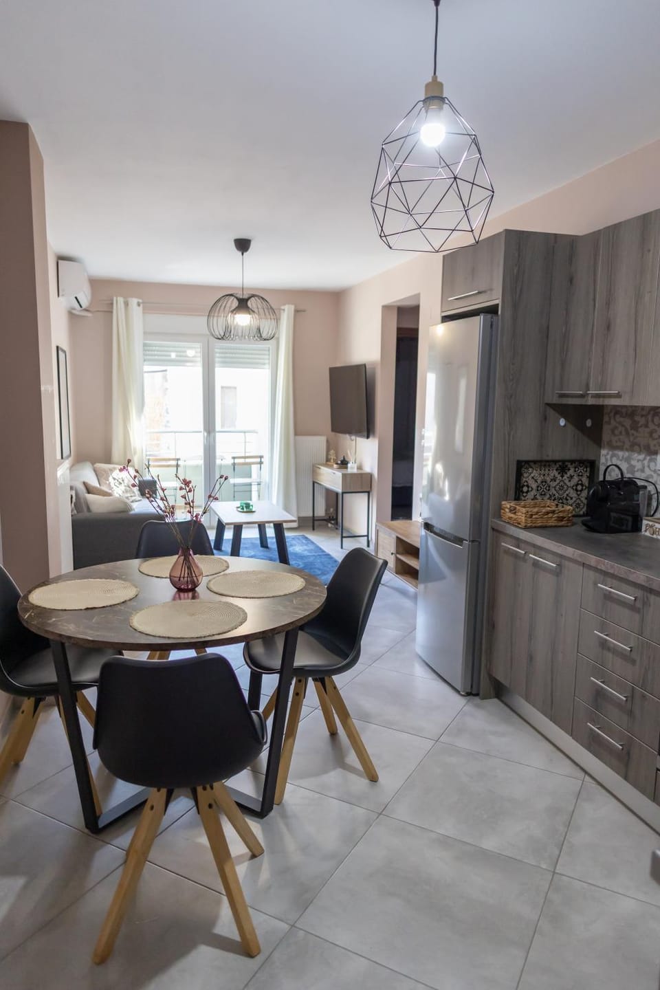 Living room, Dining area, kitchen, kitchen
