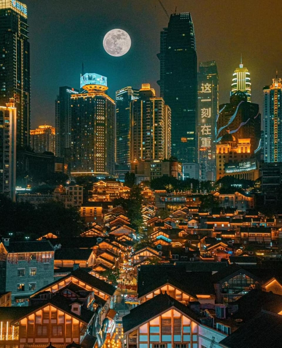 Night, City view